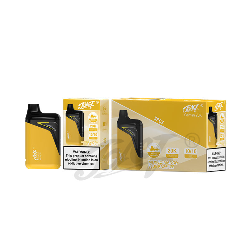JOACT® Gemini 20K (J6207) 20K Puffs Gemini Twisted Flavors Prefilled Rechargable Wholesale Disposable Vape