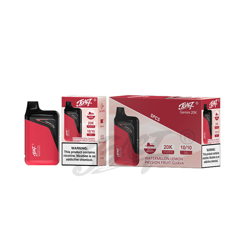 JOACT® Gemini 20K (J6207) 20K Puffs Gemini Twisted Flavors Prefilled Rechargable Wholesale Disposable Vape