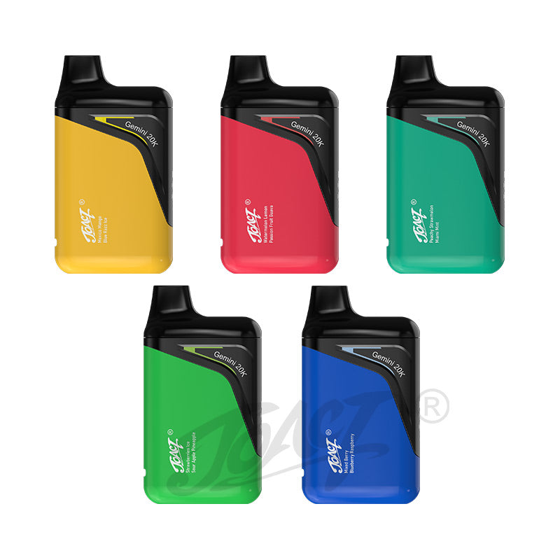 JOACT® Gemini 20K (J6207) 20K Puffs Gemini Twisted Flavors Prefilled Rechargable Wholesale Disposable Vape