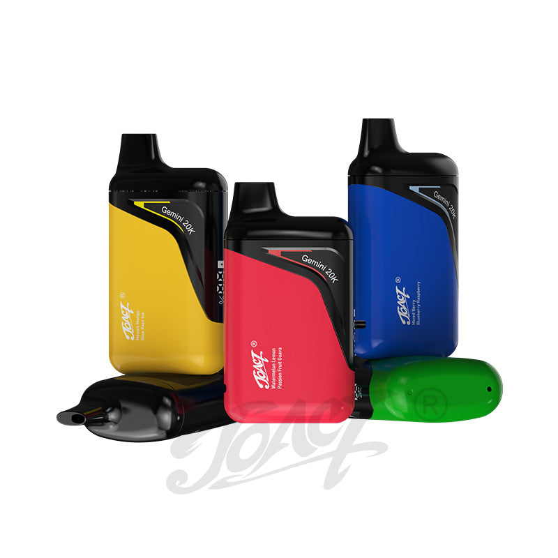 JOACT® Gemini 20K (J6207) 20K Puffs Gemini Twisted Flavors Prefilled Rechargable Wholesale Disposable Vape