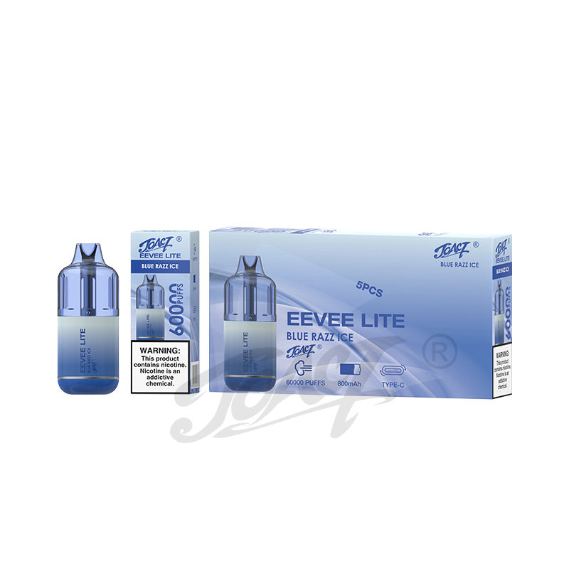 JOACT® EEVEE LITE (J6230) 60000 Puffs Prefilled And Refillable And Rechargable Wholesale Disposable Vape Pen