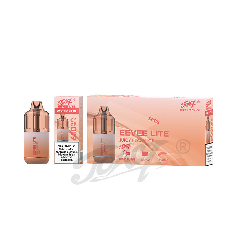 JOACT® EEVEE LITE (J6230) 60000 Puffs Prefilled And Refillable And Rechargable Wholesale Disposable Vape Pen