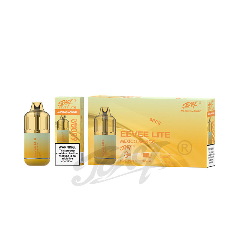 JOACT® EEVEE LITE (J6230) 60000 Puffs Prefilled And Refillable And Rechargable Wholesale Disposable Vape Pen