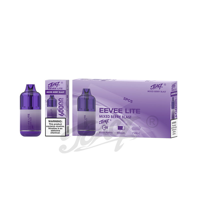JOACT® EEVEE LITE (J6230) 60000 Puffs Prefilled And Refillable And Rechargable Wholesale Disposable Vape Pen