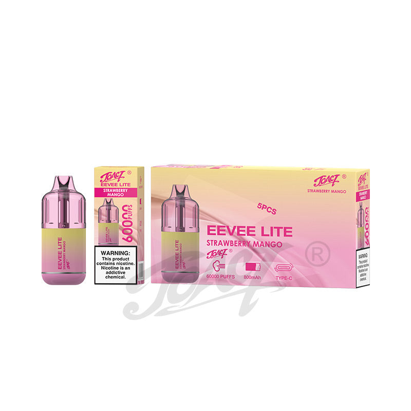 JOACT® EEVEE LITE (J6230) 60000 Puffs Prefilled And Refillable And Rechargable Wholesale Disposable Vape Pen